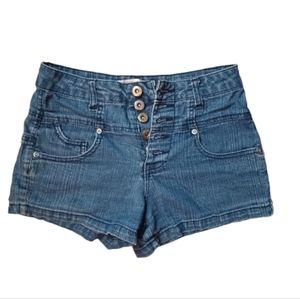 No boundaries jean shorts